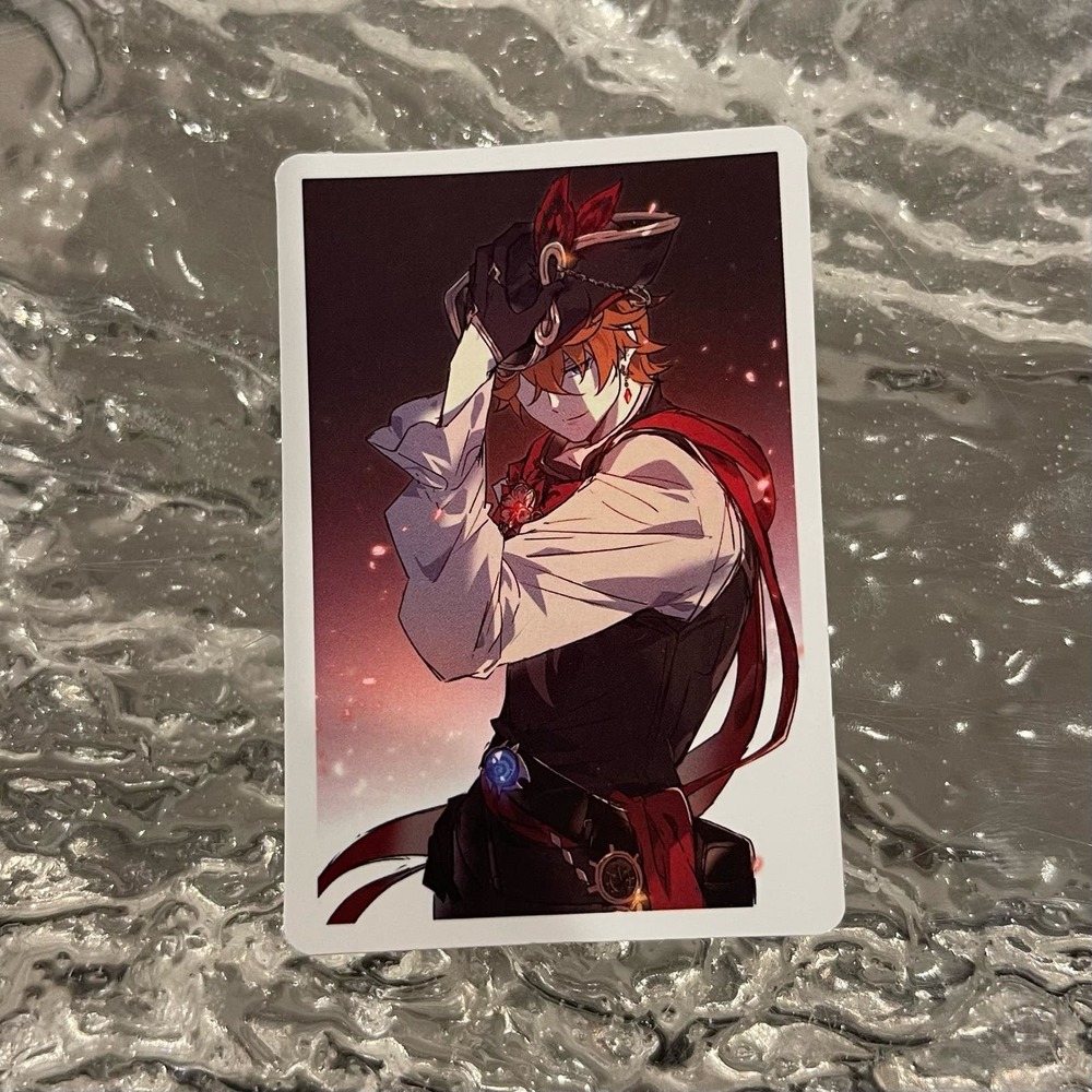 5/$10 Waterproof Vinyl Sticker-Childe Tartaglia Genshin Impact